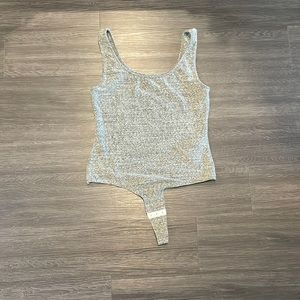 Madewell - Gray adjustable bodysuit - Size L